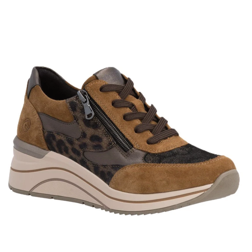 Women's Remonte Elini 23 - Reh/Schwarz-Gold
