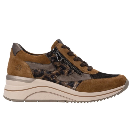 Women's Remonte Elini 23 - Reh/Schwarz-Gold