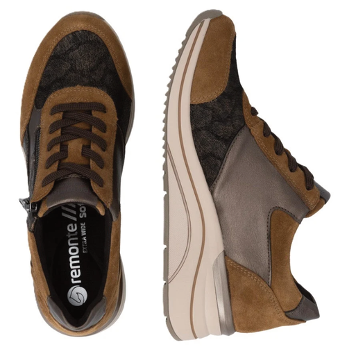 Women's Remonte Elini 23 - Reh/Schwarz-Gold