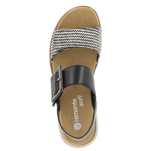 Women's Remonte Jocelyn 53 - Schwarz-Crema