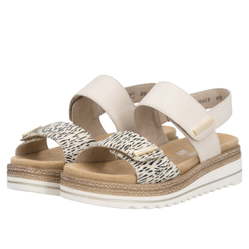 Women's Remonte Jocelyn 59 -  Beige-Gold/Porzellan