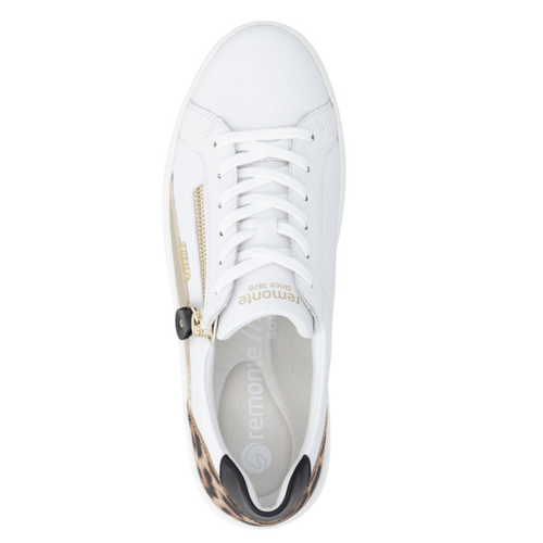Women's Remonte Julika 01 - Weiss/Pale Gold/Natur/Schwarz