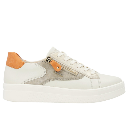 Women's Remonte Kendra 03 - OffWhite/Muschel/Orange