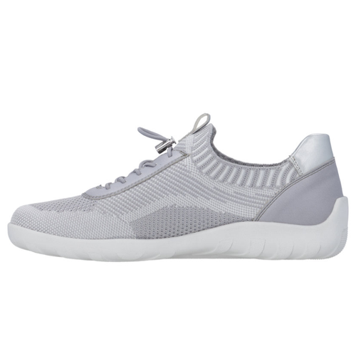Women's Remonte Liv 18 - Cement-Weiss/Silver