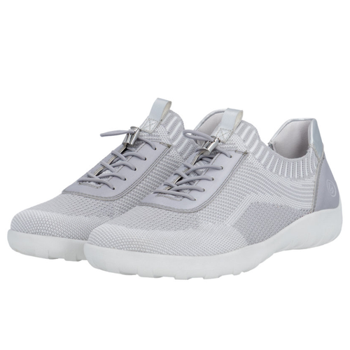 Women's Remonte Liv 18 - Cement-Weiss/Silver