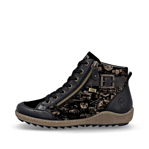 Women's Remonte Liv 41 - Schwarz/Kupfer