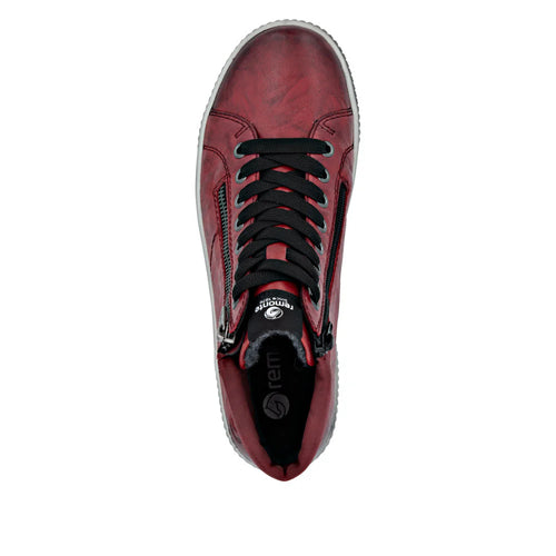 Women's Remonte Maditta 72 - Mohn/Rot
