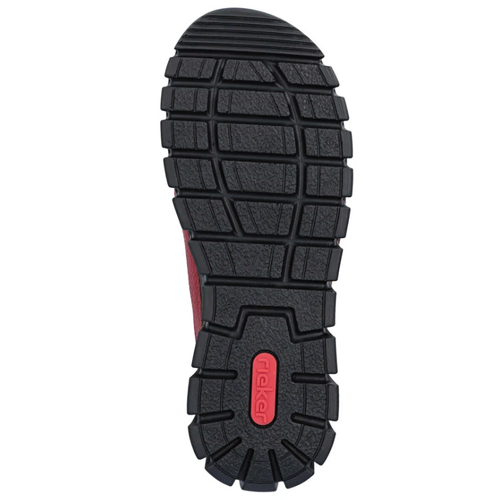 Women's Rieker Angela 50 - Rot/Peacock/Royal/Miele