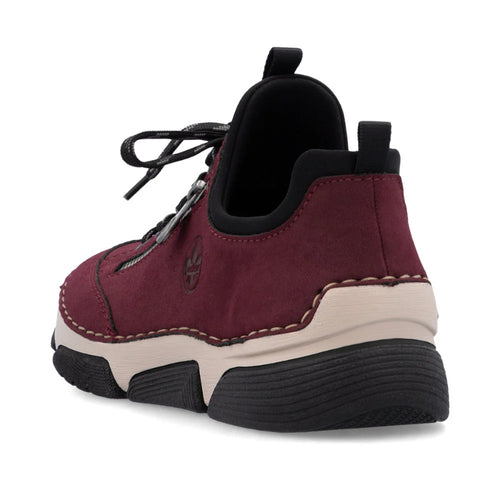 Women's Rieker Angela 73 - Bordeaux/Schwarz