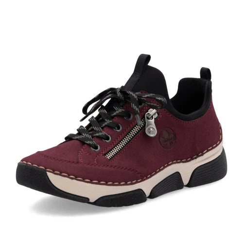 Women's Rieker Angela 73 - Bordeaux/Schwarz