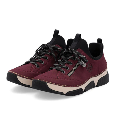 Women's Rieker Angela 73 - Bordeaux/Schwarz