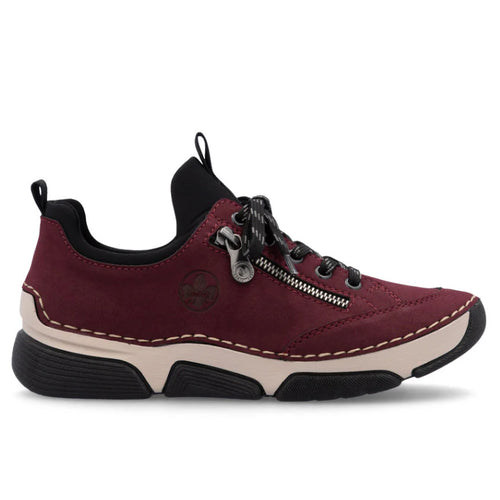 Women's Rieker Angela 73 - Bordeaux/Schwarz