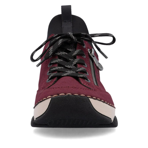 Women's Rieker Angela 73 - Bordeaux/Schwarz