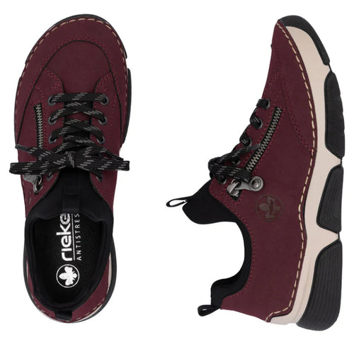 Women's Rieker Angela 73 - Bordeaux/Schwarz
