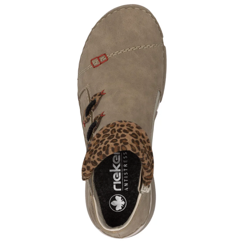 Women's Rieker Angela 83 - Fango/Leo-Nuss