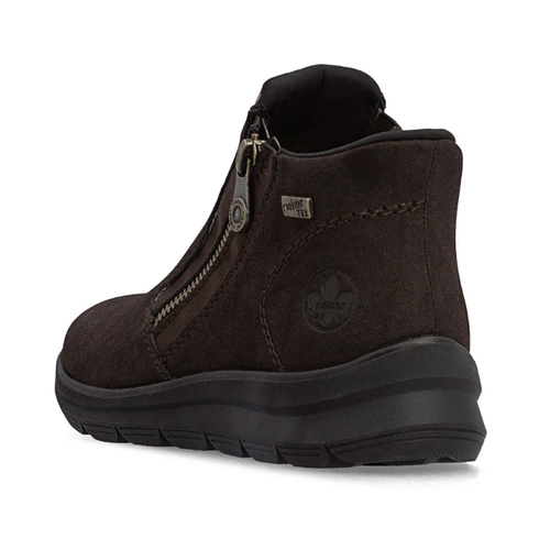 Women's Rieker Berta 59 - Nougat/Beige-Schwarz
