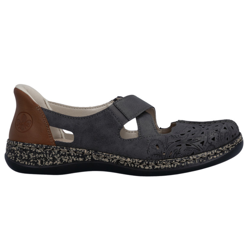 Women's Rieker Daisy 52 - Basalt/Cayenne