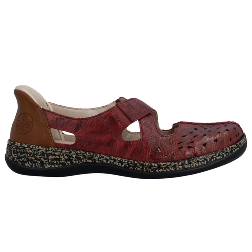 Women's Rieker Daisy 52 - Red/Cayenne