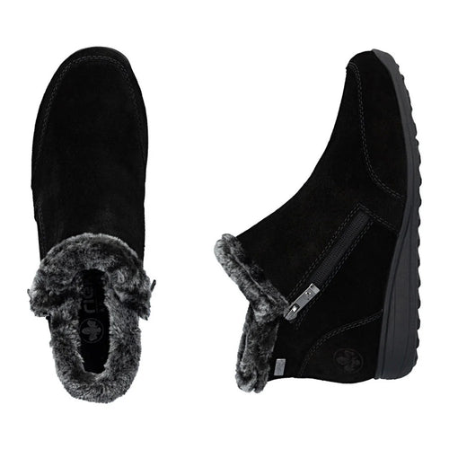 Women's Rieker Donna 56 - Schwarz/Anthrazit