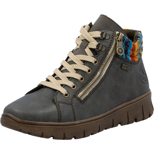 Women's Rieker Heike 05 - Basalt/Orange