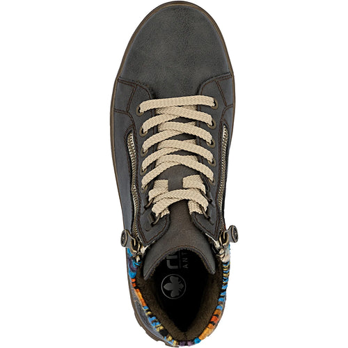 Women's Rieker Heike 05 - Basalt/Orange