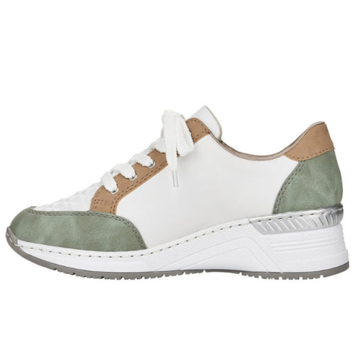 Women's Rieker Kitty 03 - Mint/Hartweiss/Porzellan