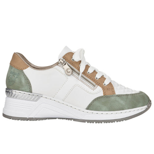 Women's Rieker Kitty 03 - Mint/Hartweiss/Porzellan