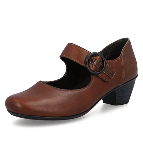 Women's Rieker Mariah 56 - Cognac/Nuss/Braun