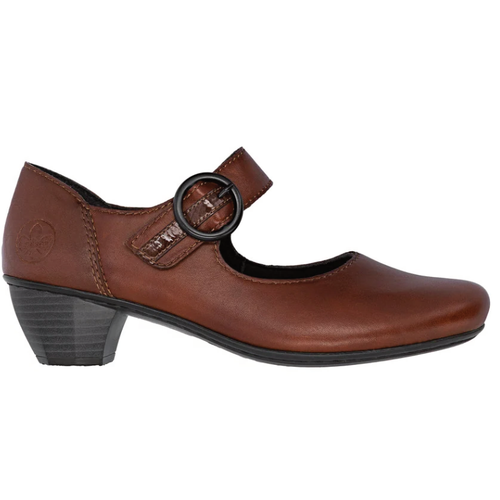 Women's Rieker Mariah 56 - Cognac/Nuss/Braun