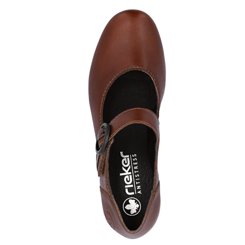 Women's Rieker Mariah 56 - Cognac/Nuss/Braun