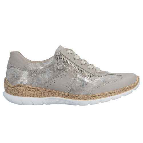 Women's Rieker Nikita 21 - Ice/Rose-Metallic