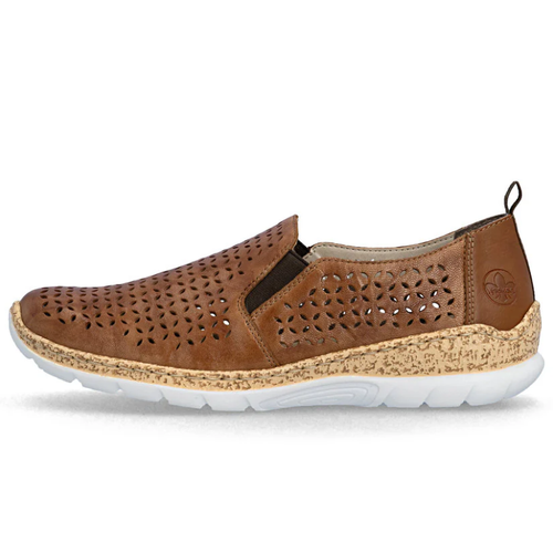 Women's Rieker Nikita 51 - Cuoio/Cayenne