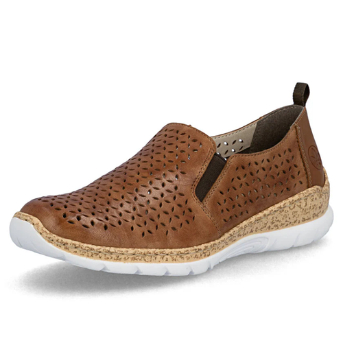 Women's Rieker Nikita 51 - Cuoio/Cayenne