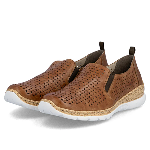 Women's Rieker Nikita 51 - Cuoio/Cayenne