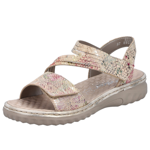 Women's Rieker Regina 64 - Beige-Multi
