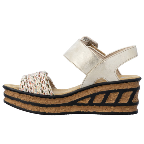 Women's Rieker Rose 72 - Beige/Muschel