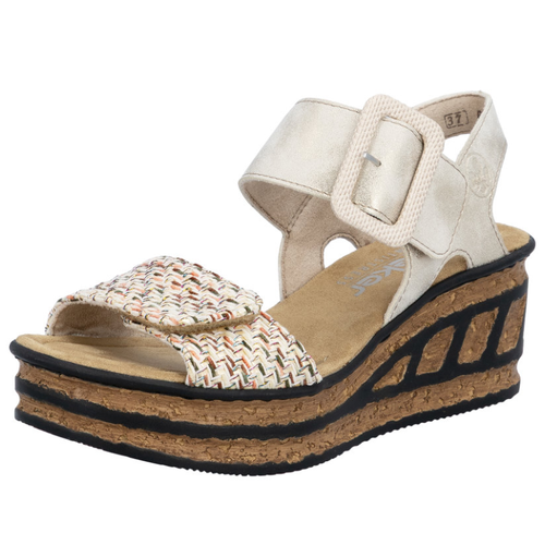 Women's Rieker Rose 72 - Beige/Muschel