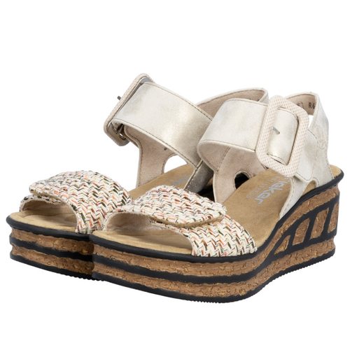 Women's Rieker Rose 72 - Beige/Muschel
