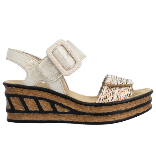 Women's Rieker Rose 72 - Beige/Muschel