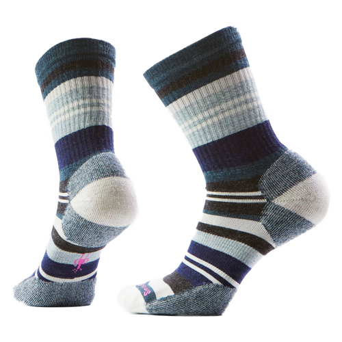 Women's Smartwool Everyday Saturnsphere Crew Socks - Twilight Blue