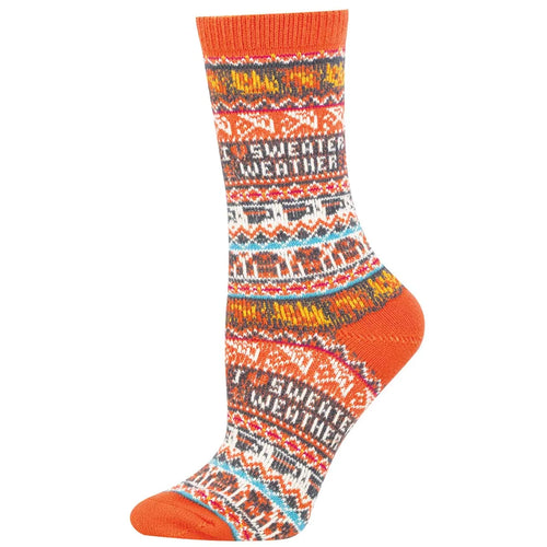 Women's Socksmith I Heart Sweater Weather Sweater Socks