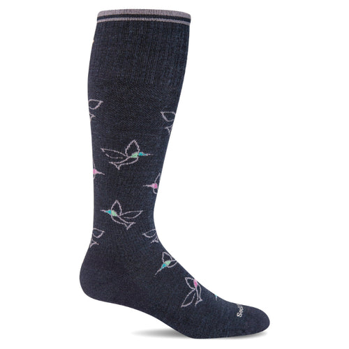 Women's Sockwell Free Fly Moderate Graduated Compression Socks - Navy