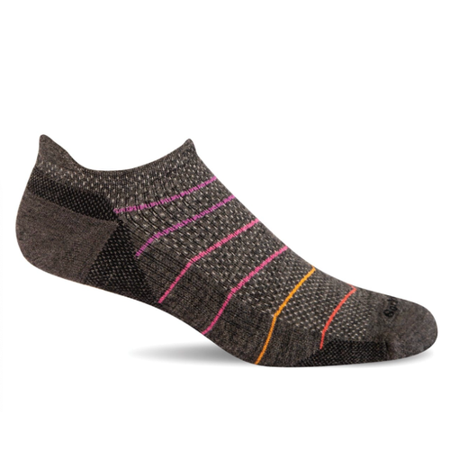 Women's Sockwell Interval Micro Firm Compression Socks - Charcoal