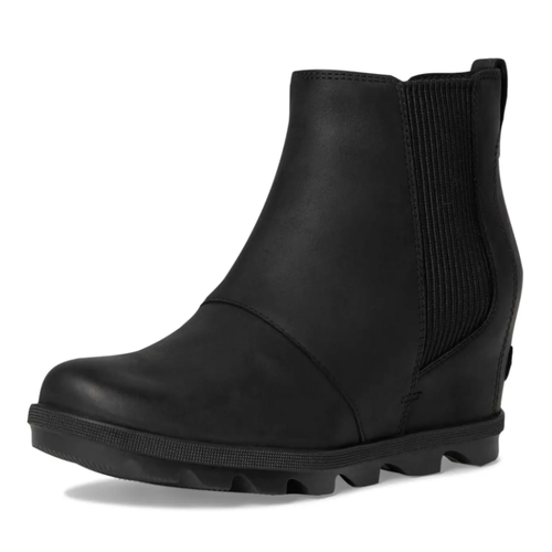 Women's Sorel Joan Rhapsody Chelsea Wedge - Black/Black