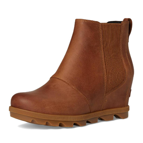 Women's Sorel Joan Rhapsody Chelsea Wedge - Velvet Tan/Gum