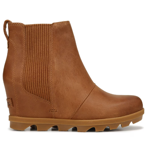 Women's Sorel Joan Rhapsody Chelsea Wedge - Velvet Tan/Gum