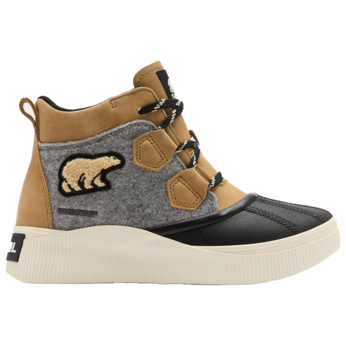 Women’s Sorel Out N About IV Classic Waterproof – Caribou Buff/Black