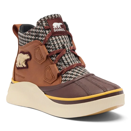 Women’s Sorel Out N About IV Classic Waterproof – Rustic Brown/Redwood