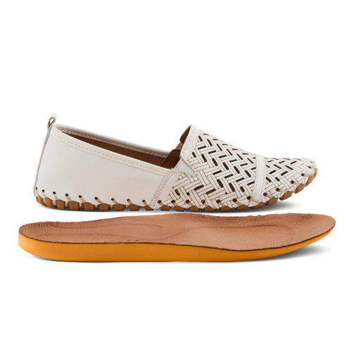 Women's Spring Step Kapri - White