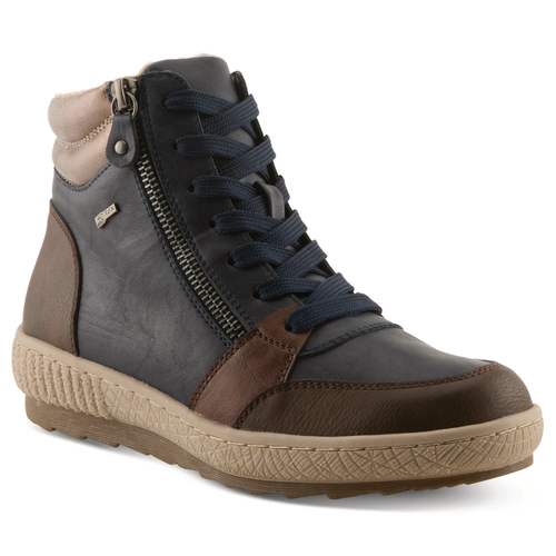 Women's Spring Step Loghaven Boots - Navy Multi